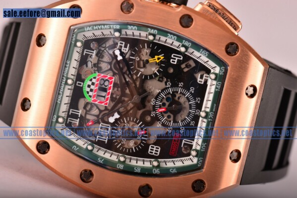 Richard Mille RM005 FM Watch Rose Gold Replica - Click Image to Close